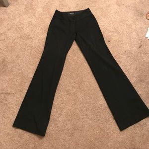 Express black editor pant size 6 long